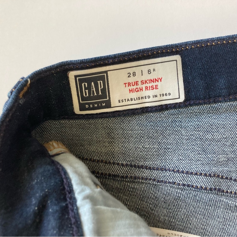 GAP Jeans True Skinny High Rise - Picture 6 of 7